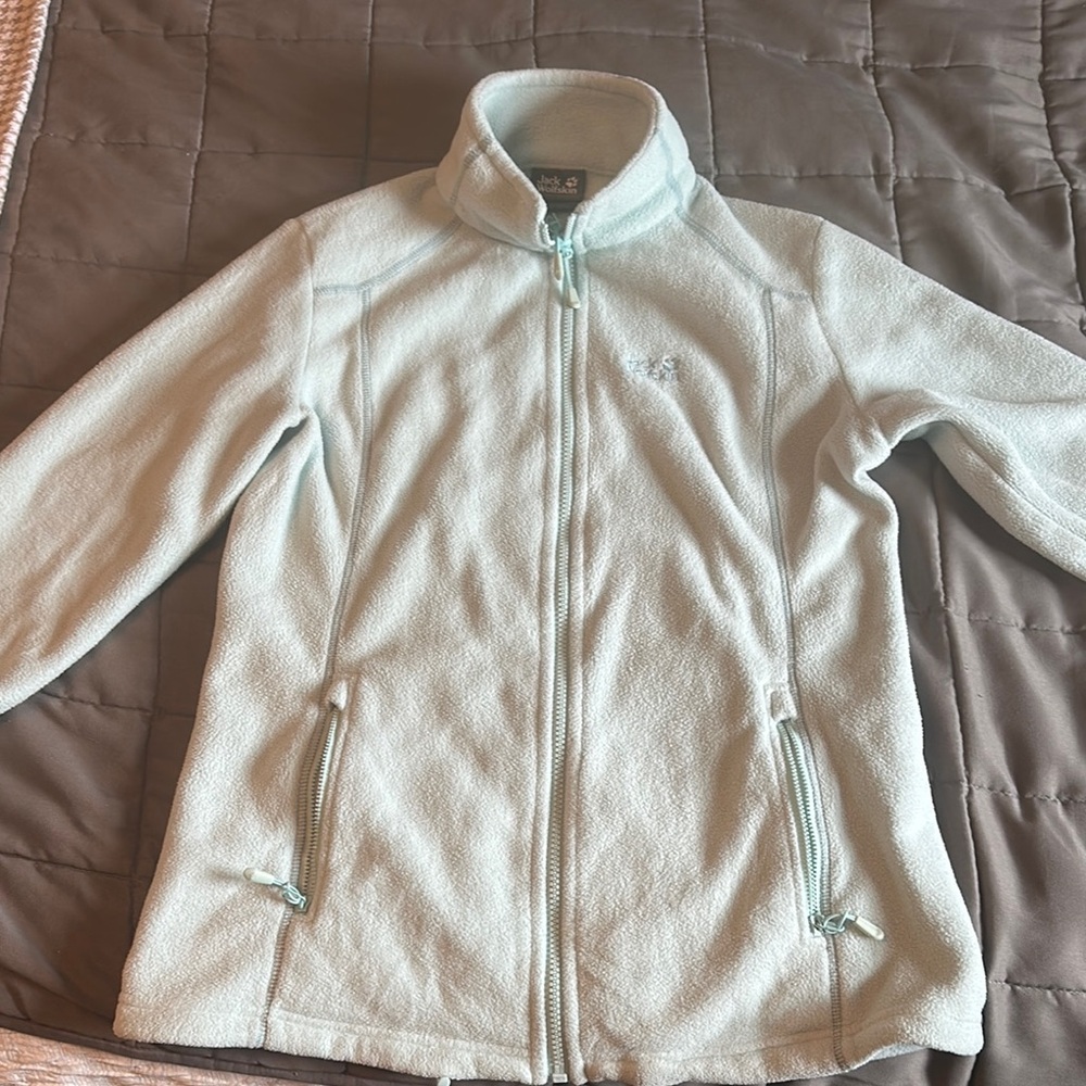 Jack Wolfskin Sky Blue Fleece Jacket
